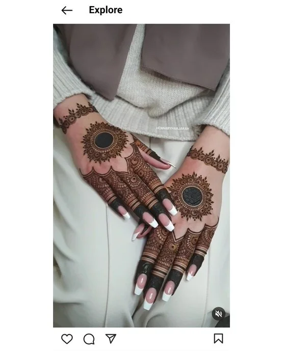 Trendy Shade And Wave Covering Back Hand Mehndi Design Trendy Shade And Wave Covering Back Hand Mehndi Design